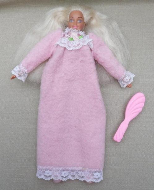 Bed Time Barbie (ca. 1993), Verzamelen, Poppen, Gebruikt, Pop, Ophalen of Verzenden