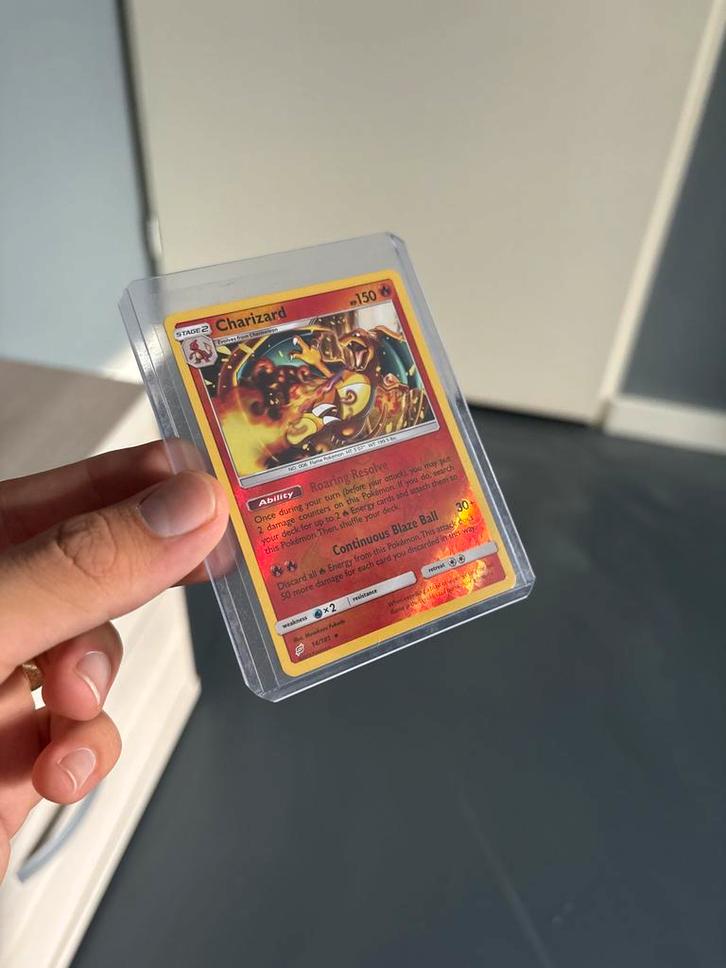 Charizard 14/181 Reverse Holo - Zeldzame Pokémonkaart!, Verzamelen, Poppetjes en Figuurtjes, Zo goed als nieuw, Ophalen of Verzenden