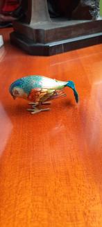 Antiek vogel en haan blikken speelgoed duits opwindbaar, Antiek en Kunst, Ophalen of Verzenden