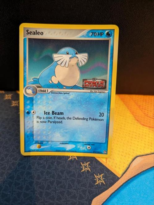 Sealo ex power keepers stamp 37/108 near mint, Hobby en Vrije tijd, Verzamelkaartspellen | Pokémon, Zo goed als nieuw, Booster