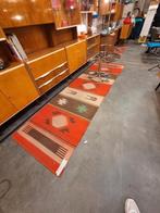 Vintage tapijt jaren 60 kelim 230x95 cm, ,, 200 cm of meer, Ophalen of Verzenden, Zo goed als nieuw