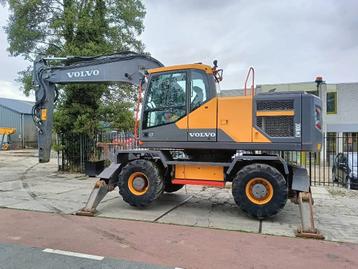 Volvo EW 180 E mobile kraan graafmachine excavator beschikbaar voor biedingen