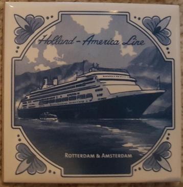 Holland America Line Royal Goedewaagen tegeltje - NIEUW beschikbaar voor biedingen