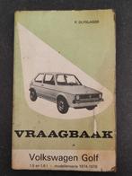 Vraagbaak Volkswagen Golf serie 1974-1979, Ophalen
