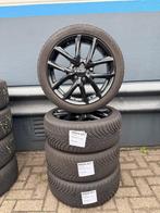 Winterbanden Ibiza / Polo 215/45R17 incl. velgen, Banden en Velgen, 17 inch, Personenwagen, Gebruikt