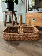 Mooie grote rieten mand, Ophalen, Mand, Zo goed als nieuw, Riet