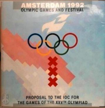 Amsterdam 1992 Olympic Bid Book to IOC. Verzamelobject! beschikbaar voor biedingen