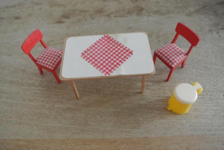 Poppenhuis Lundby Keukensetje 70 / nr. 509, Verzamelen, Poppenhuizen en Toebehoren, Zo goed als nieuw, Gebruiksvoorwerp, Ophalen of Verzenden