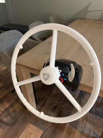 Scania 3 spaak wit logitech g29 g25 g27 g920 g923 vabis v8 beschikbaar voor biedingen