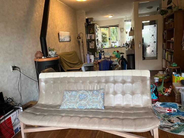 Lichte Hal wachtkamer bank, Huis en Inrichting, Complete eetkamers, Ophalen of Verzenden