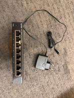 TP-Link TL-SG108S 8-Poorts Gigabit Switch, Ophalen of Verzenden, Gebruikt