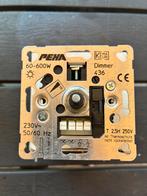 PEHA druk-draaidimmer 60-600W, Ophalen of Verzenden, Nieuw