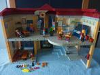 playmobil school met inrichting, Ophalen of Verzenden, Gebruikt