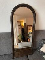 Spiegel Rotan, Antiek en Kunst, Ophalen, Rechthoekig, Minder dan 50 cm