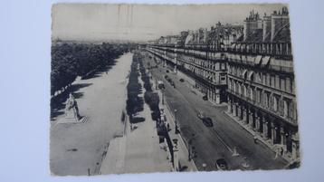 Oude ansicht Parijs uit 1942? Rue de Rivoli beschikbaar voor biedingen