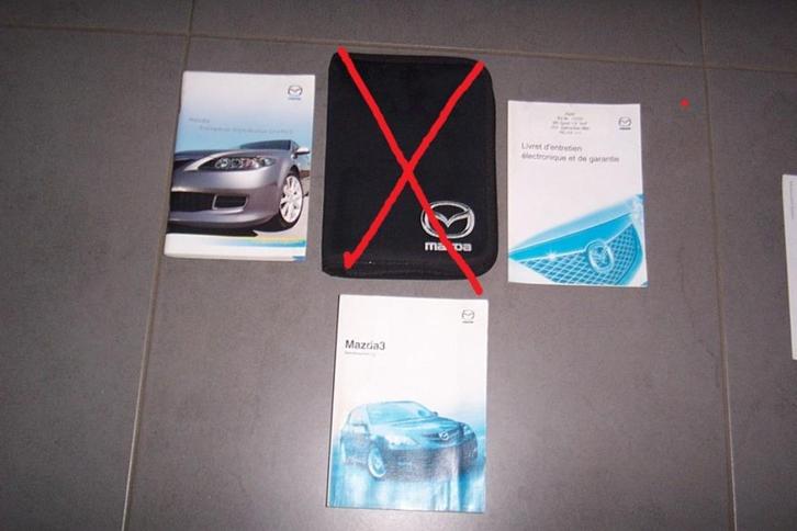 Gebruikershandleiding +div MAZDA 3 type BK 2003/2008 (duits), Auto diversen, Handleidingen en Instructieboekjes, Ophalen of Verzenden