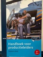 Désirée te Nuijl - Handboek voor productieleiders, Ophalen of Verzenden, Zo goed als nieuw, Désirée te Nuijl