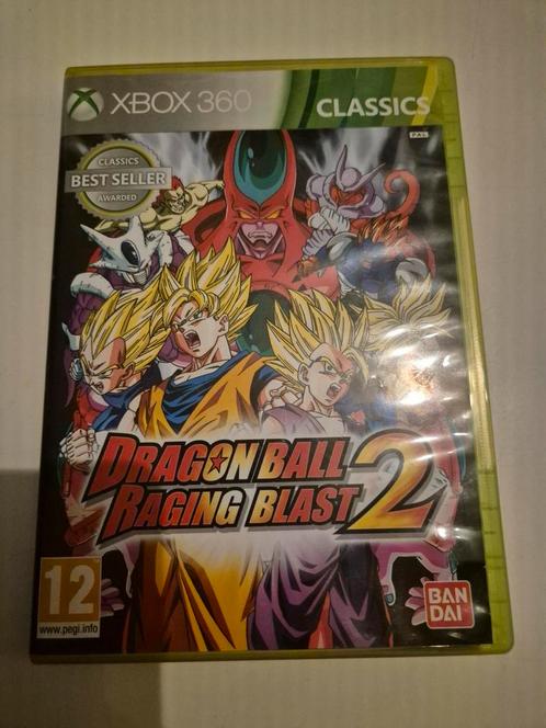 Dragon Ball Raging Blast 2 x360, Spelcomputers en Games, Games | Xbox 360, Zo goed als nieuw, Vechten, Vanaf 12 jaar, Ophalen of Verzenden