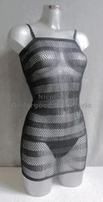 Net Body Stocking One Size Zwart (523), M&N Dream Lingerie, Ophalen of Verzenden, Zwart, Setje