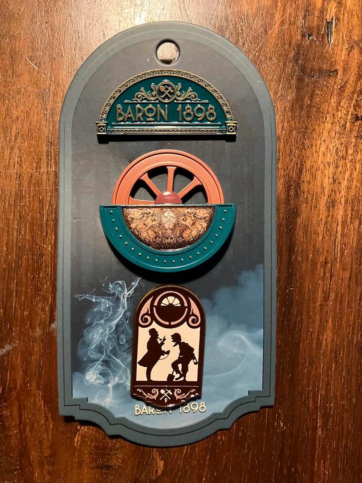 Efteling Baron 1898 Pins 2025, Verzamelen, Efteling, Nieuw, Button of Speldje, Ophalen of Verzenden