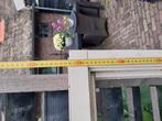 Raam met kozijn, Doe-het-zelf en Verbouw, Kozijnen en Schuifpuien, Gebruikt, Raamkozijn, 75 tot 150 cm, Hout