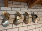 Bronze tweeblads Quicksilver propellers mercury / kiekhaefer, Watersport en Boten, Ophalen, Gebruikt, Motor en Techniek, Motorboot