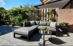 Aluminium loungeset/tuin-hoekbank, Tuin en Terras, Tuinsets en Loungesets, Ophalen, 3 zitplaatsen, Bank, Aluminium