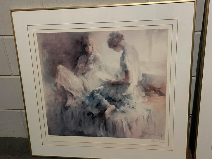 2 Willem Haenraets Litho's, Antiek en Kunst, Kunst | Tekeningen en Foto's, Ophalen