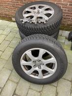 Audi Q5 winterbanden met originele Audi 17”inch velgen, 17 inch, 235 mm, Velg(en), Gebruikt