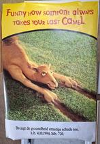 Camel sigaretten poster Old Joe 170 cm X 120 cm XXL, Verzamelen, Deurposter of groter, Ophalen of Verzenden, Reclame, Rechthoekig Staand