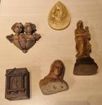Verschillende religieuze stukken o.a Maria, Engeltjes, Antiek en Kunst, Ophalen of Verzenden