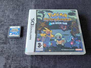 Pokemon Blue Rescue Team Zonder boekje beschikbaar voor biedingen