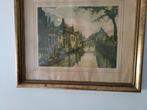 aquarel schilderij Van Doorn veilles maisons, Antiek en Kunst, Kunst | Etsen en Gravures, Ophalen