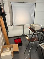 Leitz Pradolux diaprojector+Ambassador scherm+dia’s, Ophalen, Leitz, Leitz, Leitz