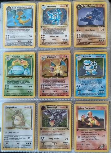 Charizard!!!Base set Pokemon Collectie-1 edition kaarten beschikbaar voor biedingen