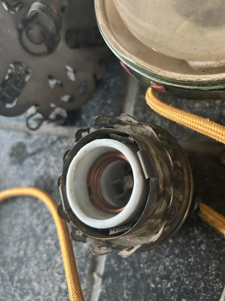 Antieke Brabantse Hanglamp, begin 20e eeuw, Antiek en Kunst, Antiek | Lampen, Ophalen