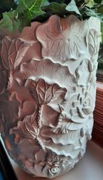 Bloempotten, Huis en Inrichting, Ophalen, Wit, Aardewerk of Porselein, Zo goed als nieuw