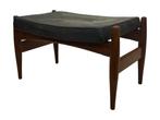 Vintage Spøttrup ottoman footstool Deens voetenbankje, Vintage, Gebruikt, Vintage, Vintage
