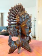Antieke Houten Shiva 30 CM HOOG, Antiek en Kunst, Ophalen