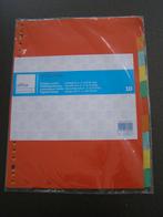 Tabbladen 23 gaats / rings; gekleurd karton, 10 tabs NIEUW!, Ophalen of Verzenden, Nieuw