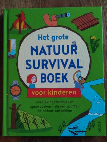 Het Grote Natuur Survival Boek voor Kinderen beschikbaar voor biedingen