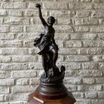 Zamac beeld 19e eeuw Charles Levy, Ophalen of Verzenden