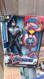 Marvel Captain America Titan Hero Power FX Figuur, Ophalen of Verzenden, Zo goed als nieuw