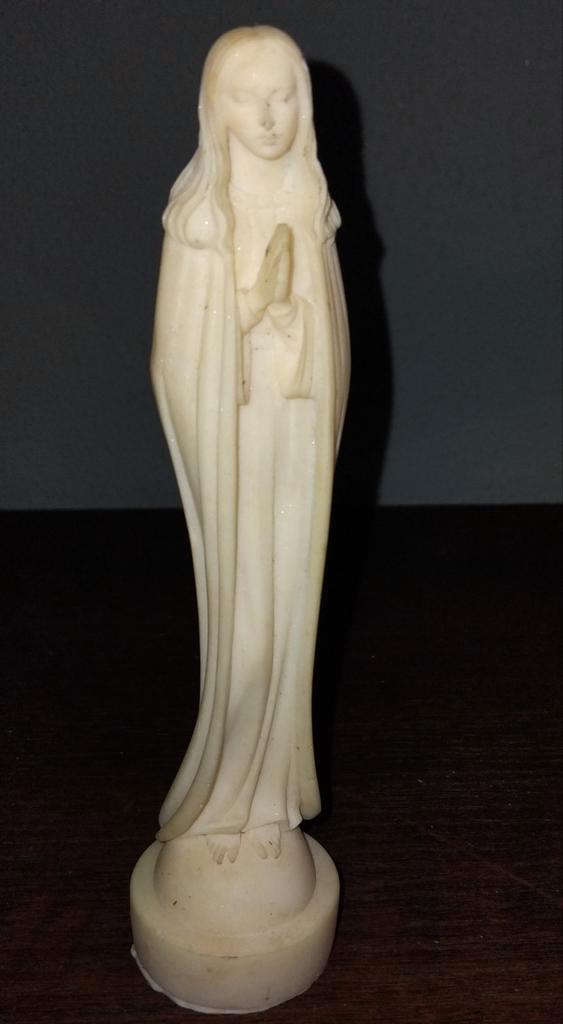 Biddende Madonna Beeld, Antiek en Kunst, Kunst | Beelden en Houtsnijwerken, Ophalen of Verzenden