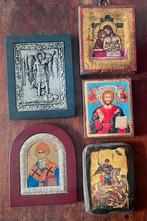Prachtige collectie Griekse iconen, Antiek en Kunst, Ophalen of Verzenden