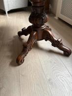 Antieke Salontafel met Houten Onderstel, Antiek en Kunst, Ophalen