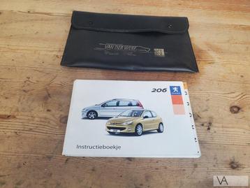 Peugeot 206 hatchback / sw handleiding instructieboekje €20 beschikbaar voor biedingen