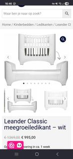 Leander Classic Meegroeiledikant - Wit, Kinderen en Baby's, Babywiegjes en Ledikanten, Ophalen, Gebruikt, Ledikant