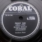 78 rpm Buddy Holly - Peggy Sue / Everyday (1957), Ophalen of Verzenden, 10 inch, Pop, Overige typen