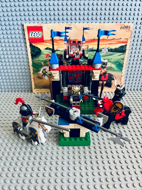 LEGO Castle 6095 Royal Joust, Kinderen en Baby's, Speelgoed | Duplo en Lego, Gebruikt, Lego, Complete set, Ophalen of Verzenden